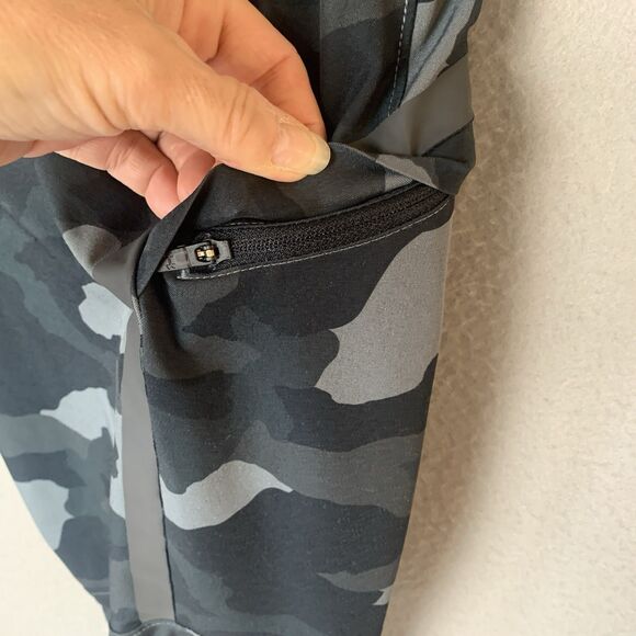 Under Armour Pants Mens Small Black Camo UA Elite Cargo Athletic Drawstring - Picture 5 of 8